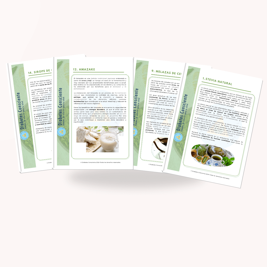 El dulce sabor de la salud: 19 alternativas naturales al azúcar - Diabetes consciente_el_dulce_sabor_ de_la_salud_paginas